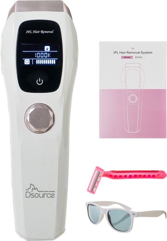 Dsource IPL Laser Ontharingsapparaat 1.000.000 Flitsen