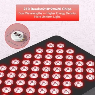 Dual Chip Roodlicht Therapieapparaat