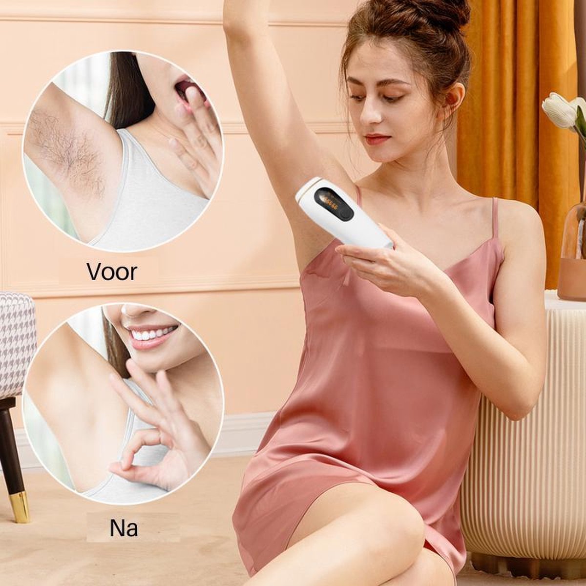 Dyla IPL Hair Removal Ontharingsapparaat Wit