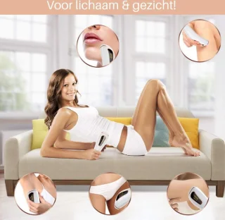 Dyla IPL Hair Removal Ontharingsapparaat Wit