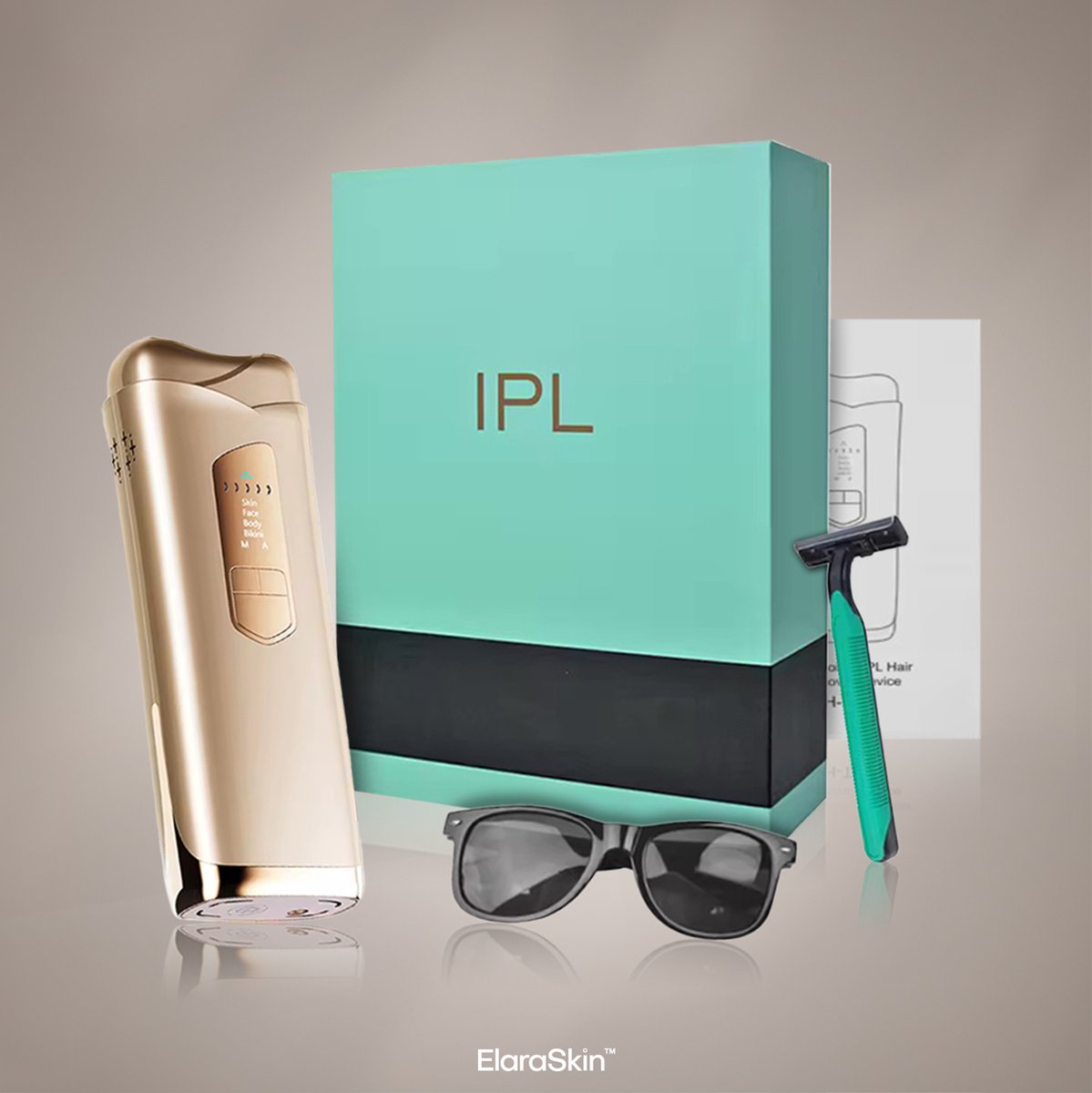 ElaraSkin IPL laser ontharingsapparaat