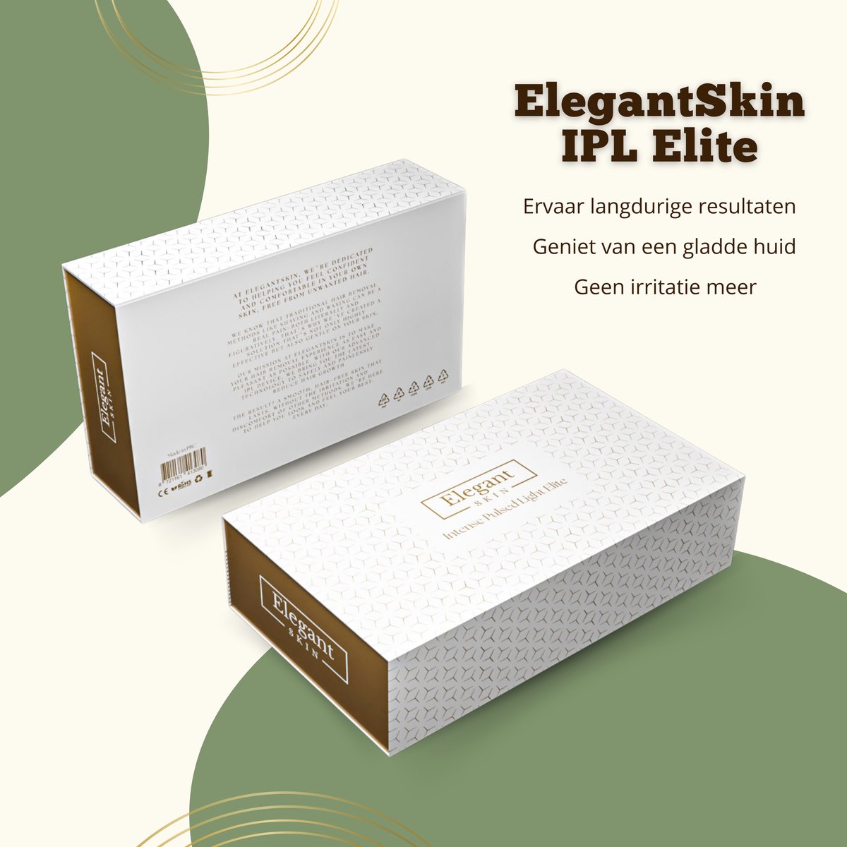 ElegantSkin IPL Elite Laser Ontharingsapparaat