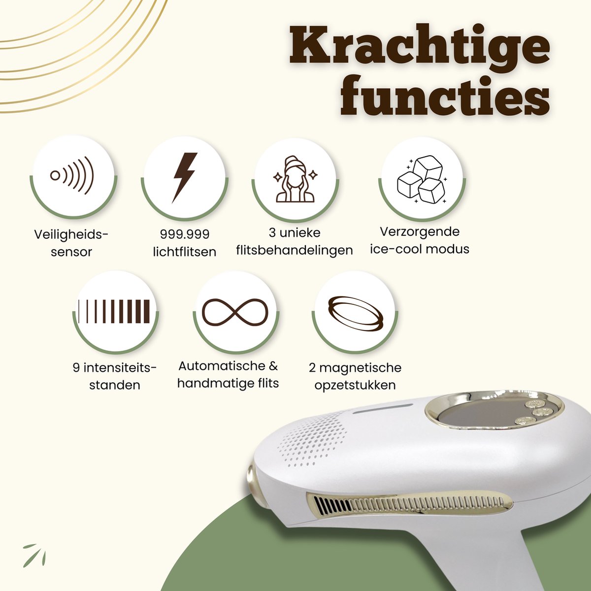 ElegantSkin IPL Elite Laser Ontharingsapparaat