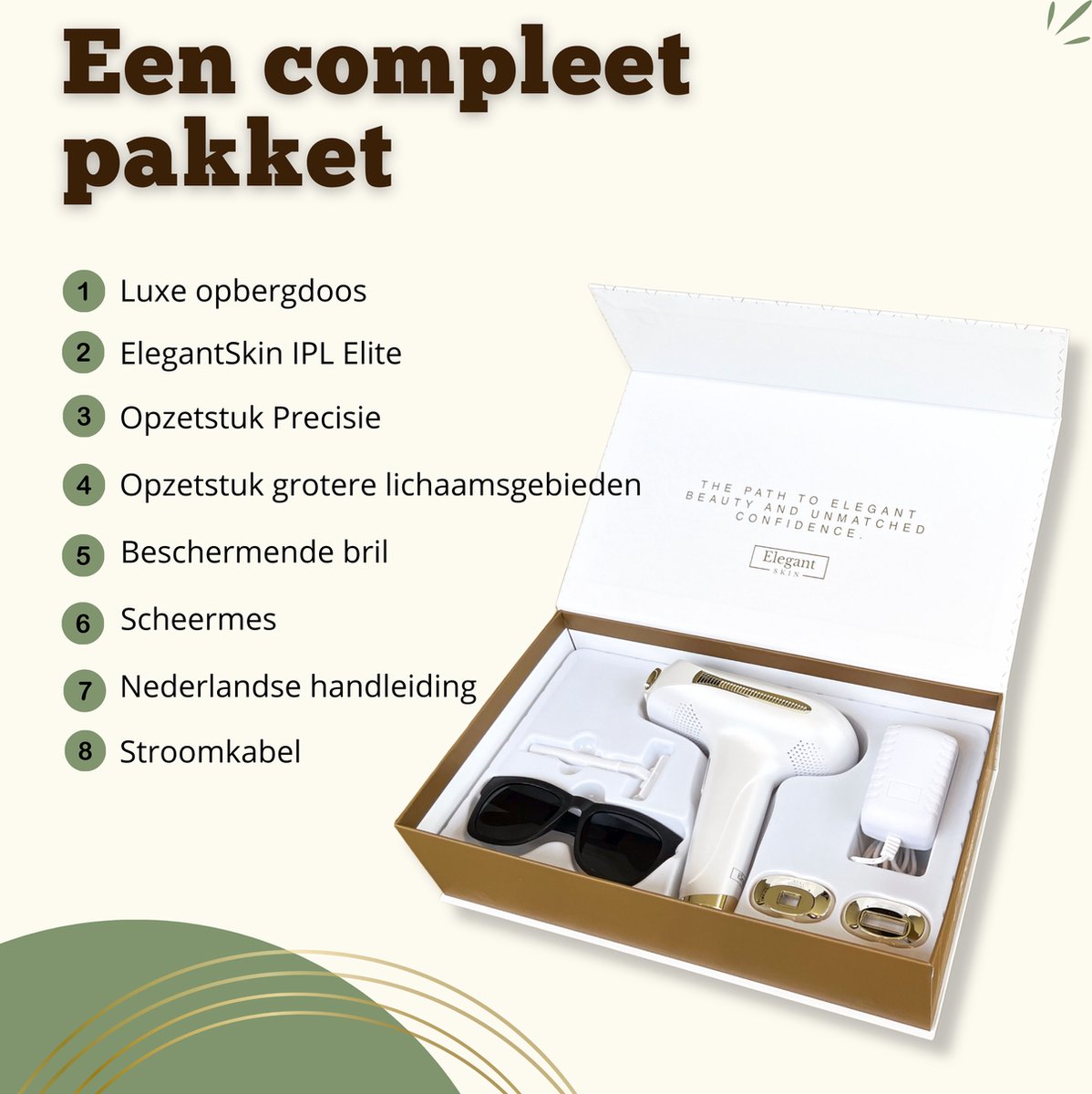 ElegantSkin IPL Elite Laser Ontharingsapparaat