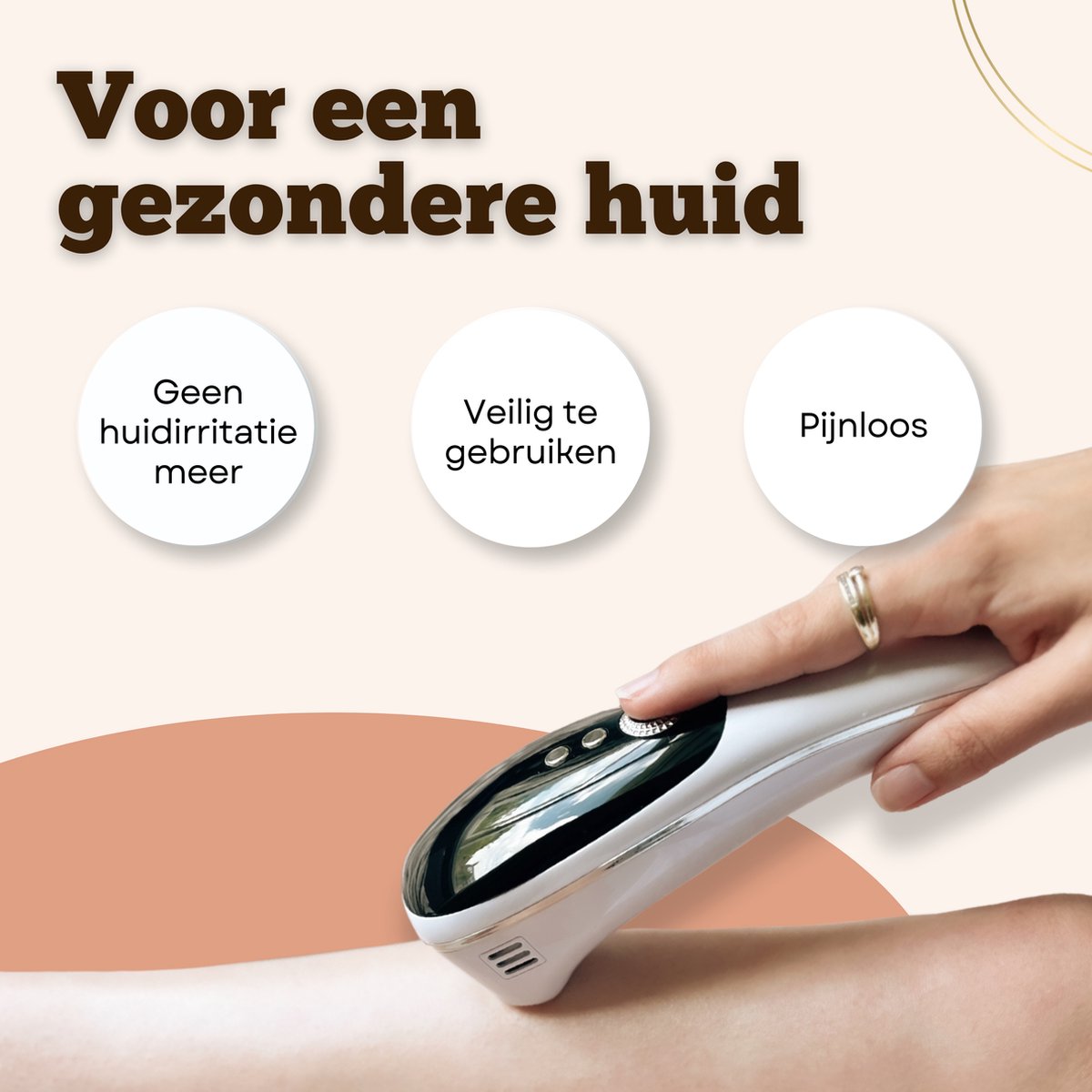 ElegantSkin IPL Essential Laser Ontharingsapparaat voor Mannen en Vrouwen