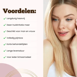 ElegantSkin IPL Ultra Draadloos Laser Ontharingsapparaat