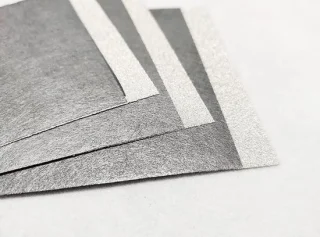 Elektrode composietmatrix - carbon papier doek - metaal brandstofcellen - 1x1x1 cm