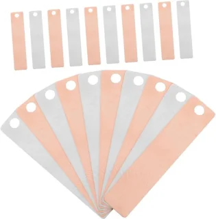 Elektrode platen set koper zink