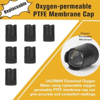 Elektrolyt- en zuurstofoplossing set 2x30 ml, 1x50 ml en 6 membraankappen