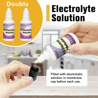 Elektrolyt- en zuurstofoplossing set voor meetapparaat