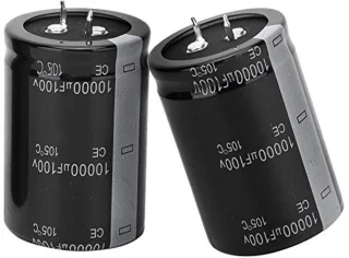 Elektrolytische condensator 10.000 µF 100 V – 2 stuks