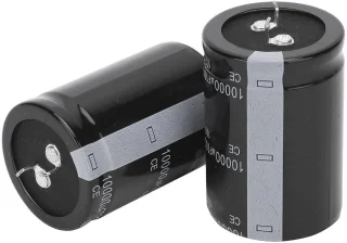 Elektrolytische condensator 10000 µF 100 V - set van 2