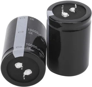 Elektrolytische condensator 10000 µF 100 V - set van 2