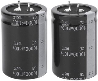 Elektrolytische condensator 10000 µF 100 V - set van 2 review