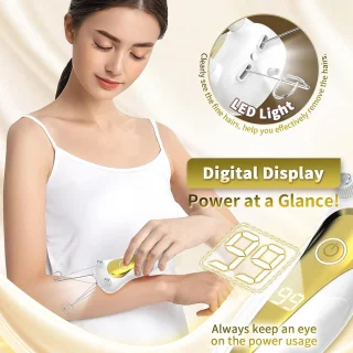 Epilator voor gezicht en lichaam