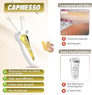 Epilator voor gezicht en lichaam