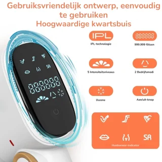 Wat vinden we goed aan de Florixa® IPL Ontharingsapparaat