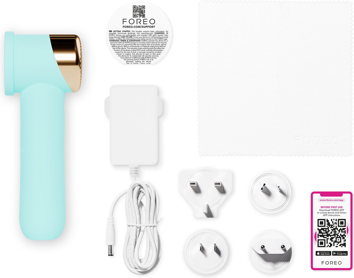 FOREO PEACH 2 go IPL-apparaat Arctic Blue
