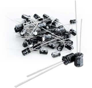 Generic Elektrolytische condensator 1 µF 16 V radiaal - 50 stuks