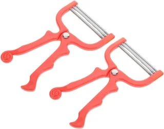 Gezichtsepilator Lenteverwijderaar - 2 stuks - rood