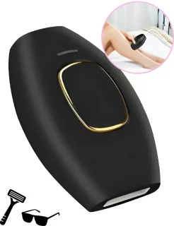 GoGoldPro IPL Ontharingsapparaat Zwart/Wit/Roze