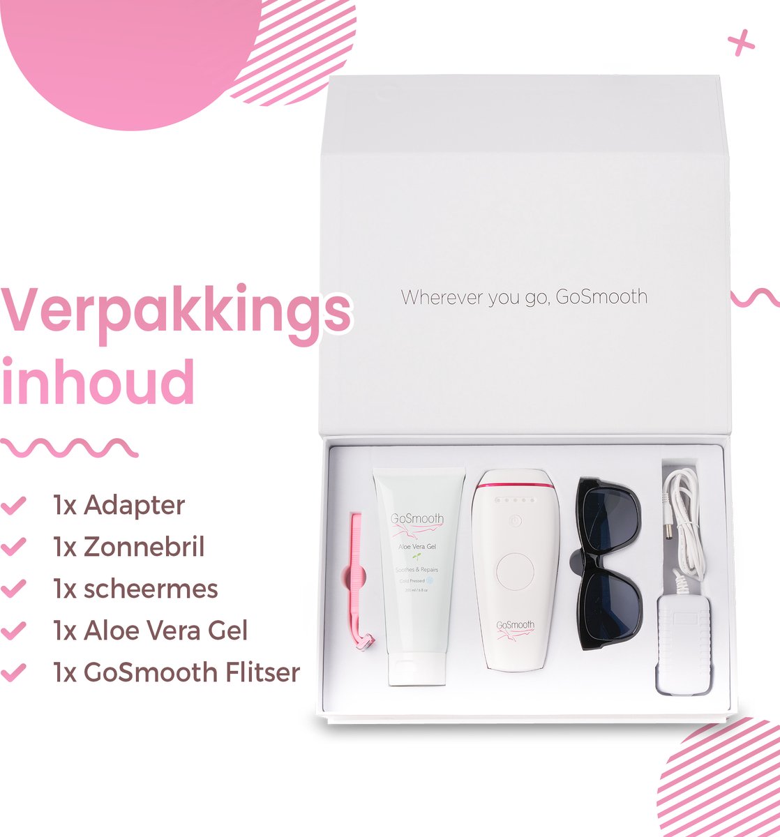 GoSmooth IPL Laser Ontharingsapparaat Classic