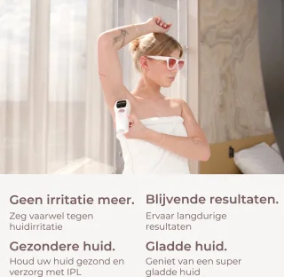 GoSmooth IPL Laser Ontharingsapparaat Pro