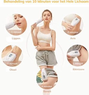 Wat vinden we goed aan de Gratyfied Laser Ontharingsapparaat