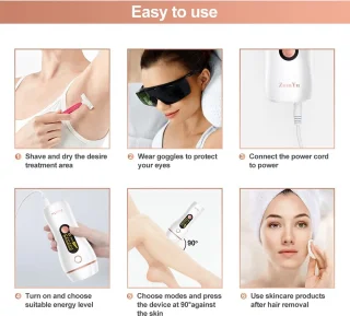 Hair Remover Haarverwijderaar Gezicht & Lichaam Unisex