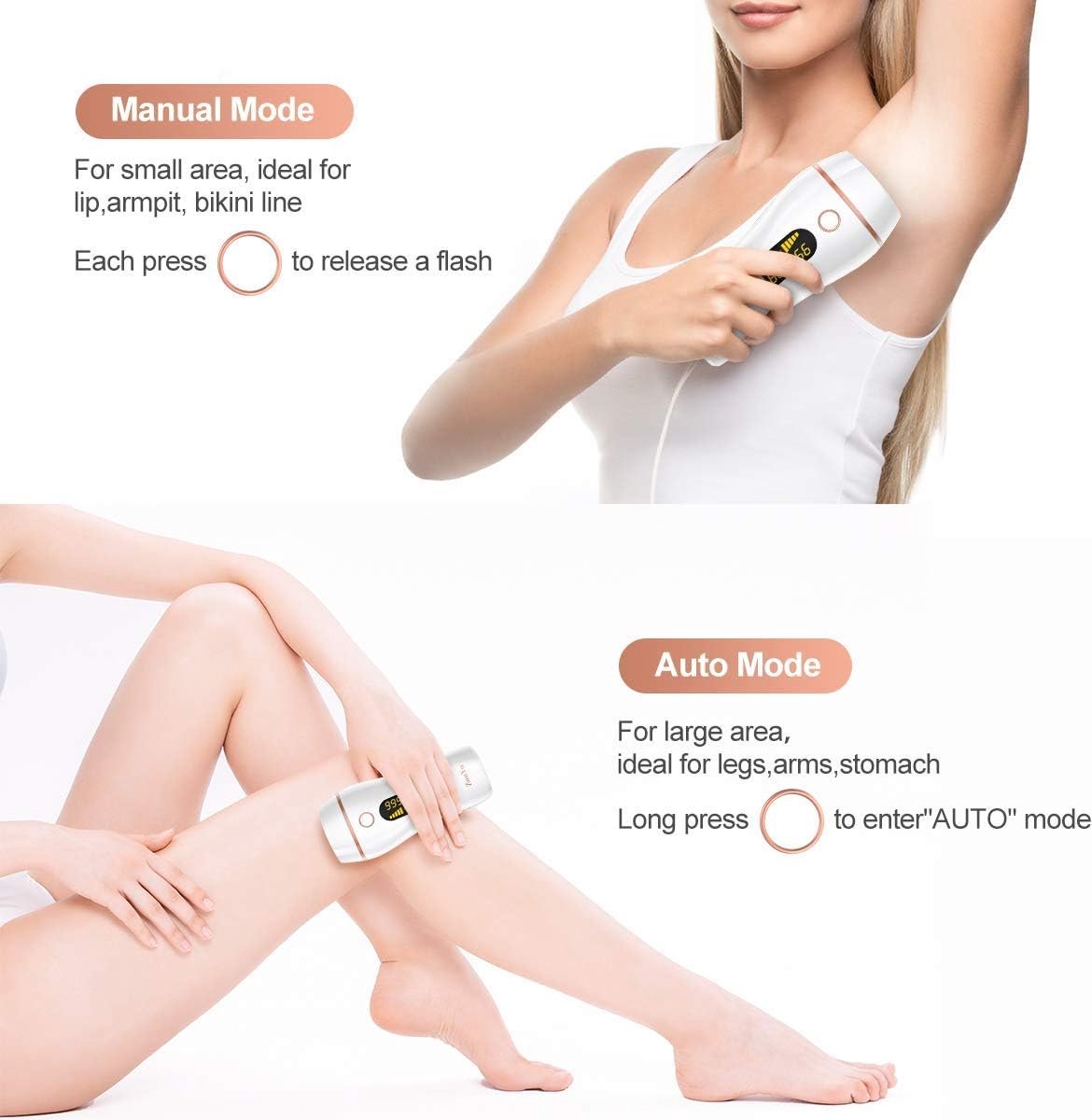 Hair Remover Haarverwijderaar Gezicht & Lichaam Unisex