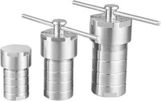 Hydrothermale reactor synthese tank zilver