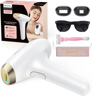 IBORRIA T2 IPL Laser Ontharingsapparaat Wit