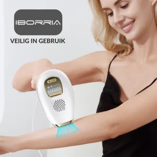 IBORRIA T2 IPL Laser Ontharingsapparaat Wit