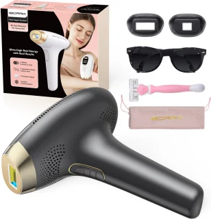 IBORRIA T2 IPL Laser Ontharingsapparaat Zwart