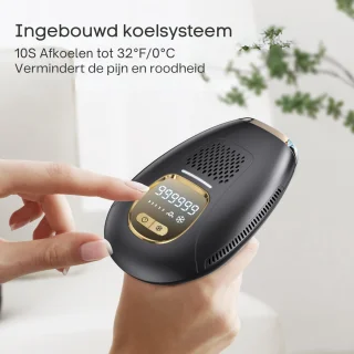 IBORRIA T2 IPL Laser Ontharingsapparaat Zwart