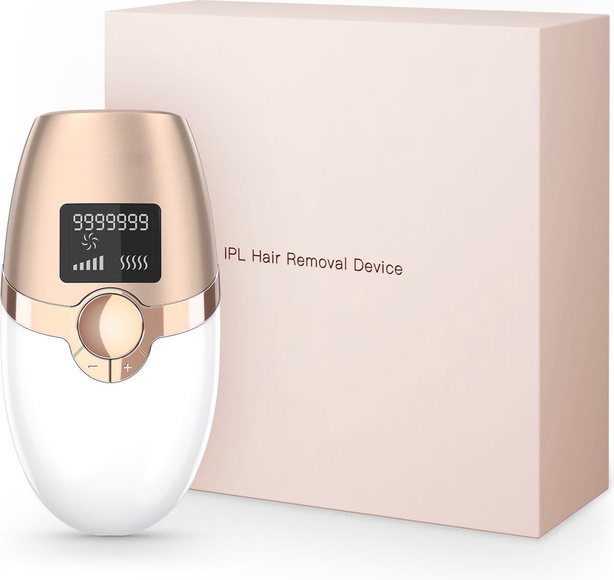 IBORRIA T4 Compact IPL Laser Ontharingsapparaat Champagne Goud