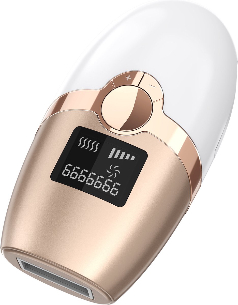 IBORRIA T4 Compact IPL Laser Ontharingsapparaat Champagne Goud