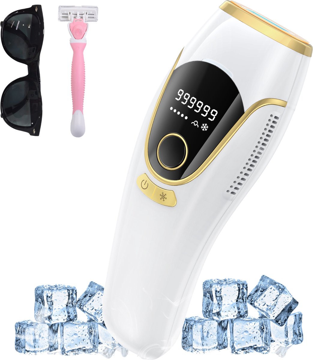 IBORRIA T5 IPL Laser Ontharingsapparaat Wit