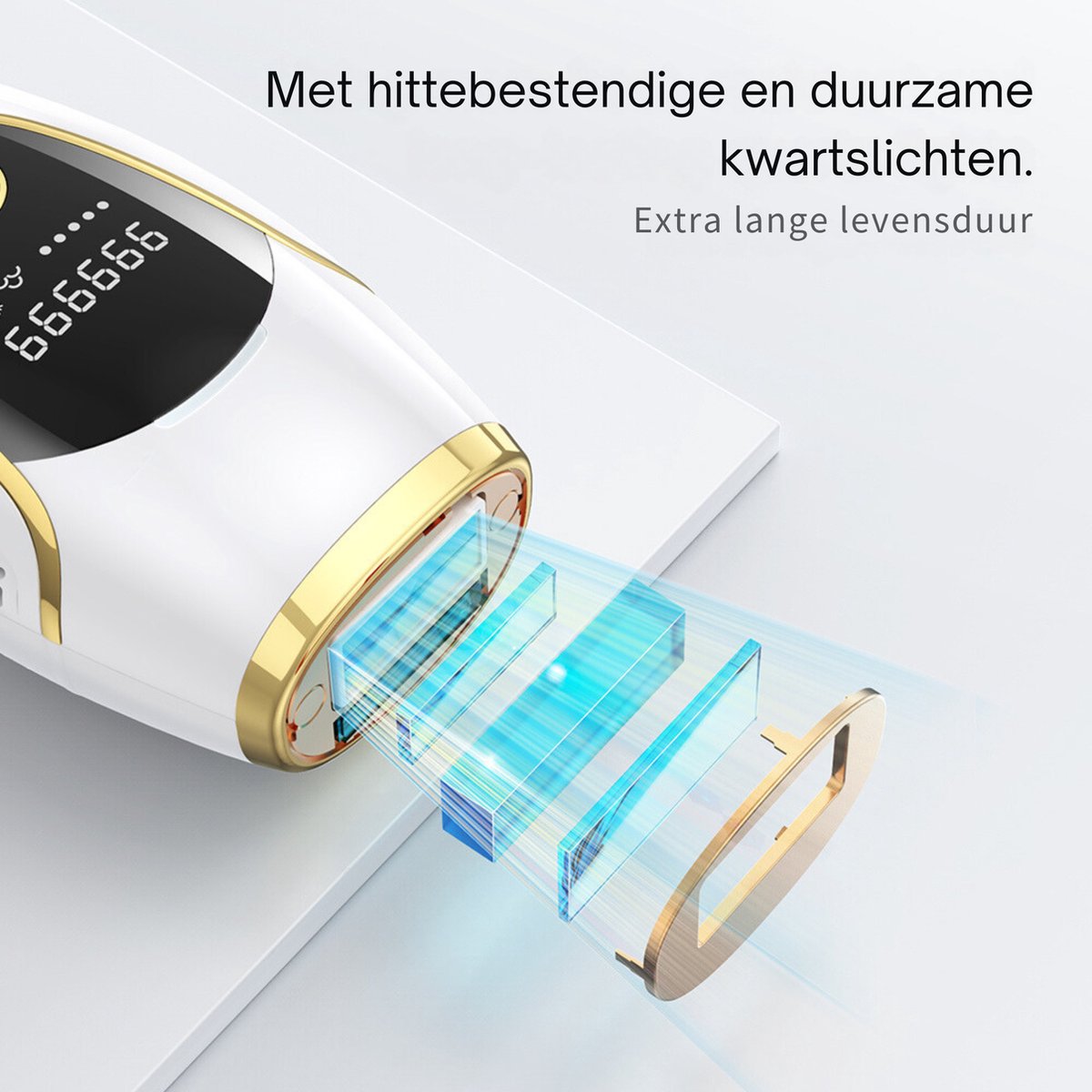 IBORRIA T5 IPL Laser Ontharingsapparaat Zwart