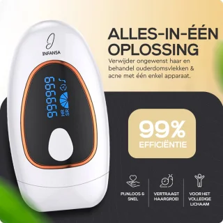 Infansa PureLight IPL Ontharingsapparaat