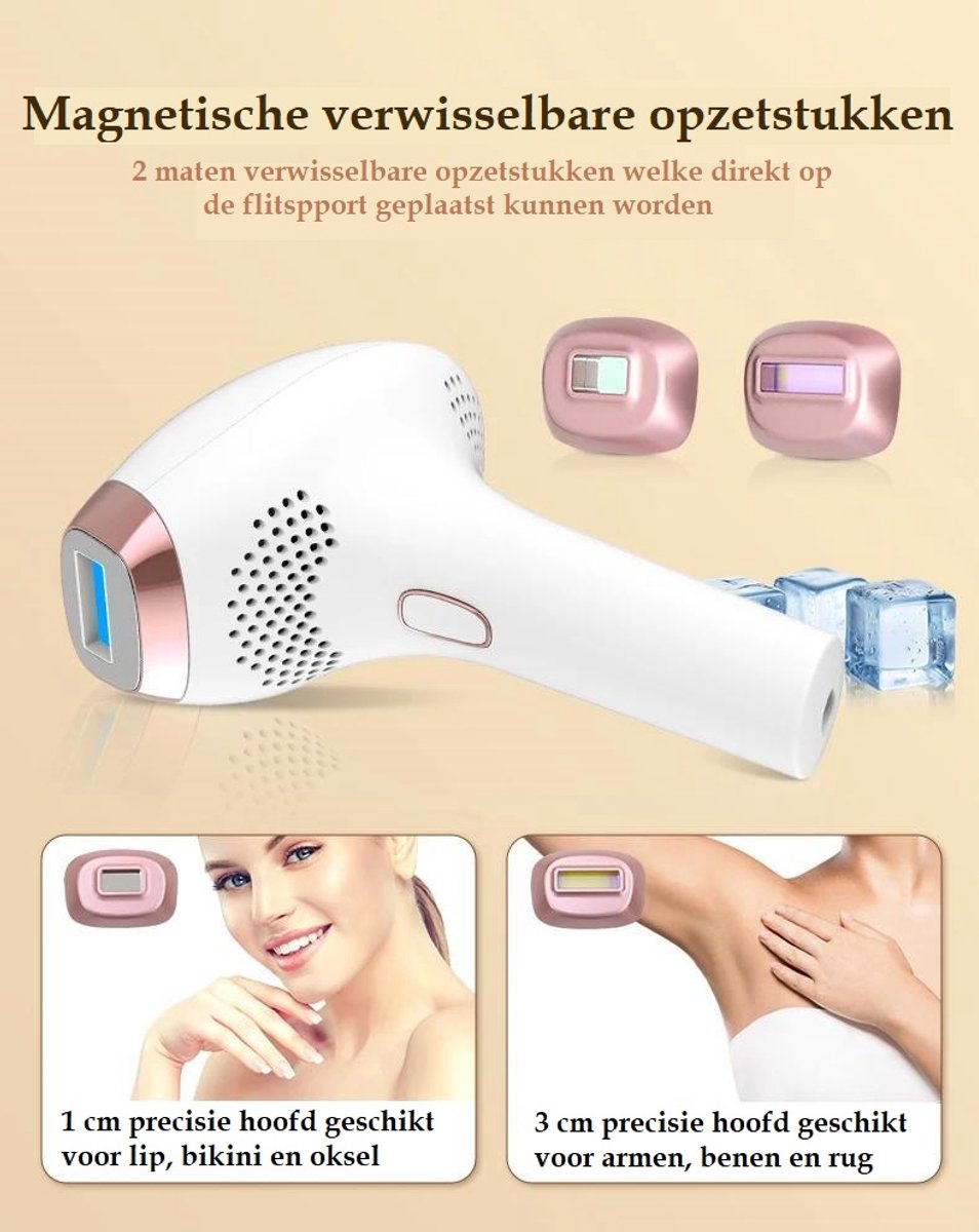 Intimi IPL Slim Laser Ontharingsapparaat voor Mannen en Vrouwen