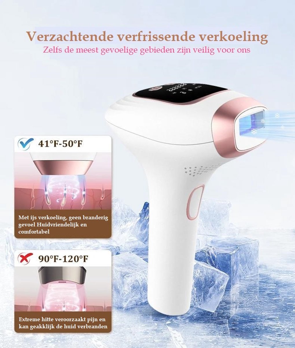Intimi IPL Slim Laser Ontharingsapparaat voor Mannen en Vrouwen