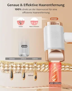 IPL epilator wit