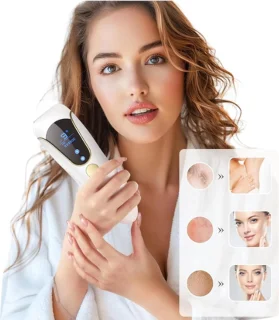 IPL Haarlaser Epilator Set Cooler Bevriezer Gratis Zonnebril Scheermesje