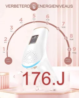 IPL Haarverwijderingsapparaat 999.900 Lichtflitsen 9 Energielevels