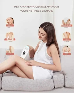 IPL Haarverwijderingsapparaat 999.900 Lichtflitsen 9 Energielevels