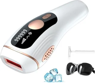 IPL Laser Ontharingsapparaat 999.999 Flitsen Gezicht & Lichaam