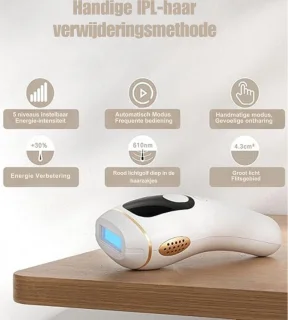 IPL Laser Ontharingsapparaat 999.999 Flitsen Gezicht & Lichaam
