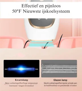 IPL Laser Ontharingsapparaat 999.999 Flitsen Gezicht & Lichaam