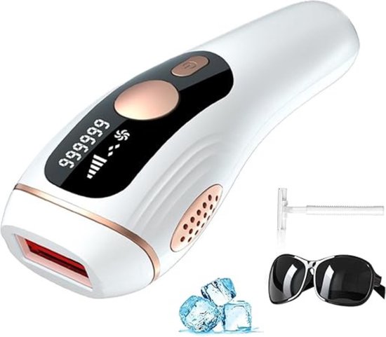 IPL Laser Ontharingsapparaat 999.999 Flitsen Gezicht & Lichaam review